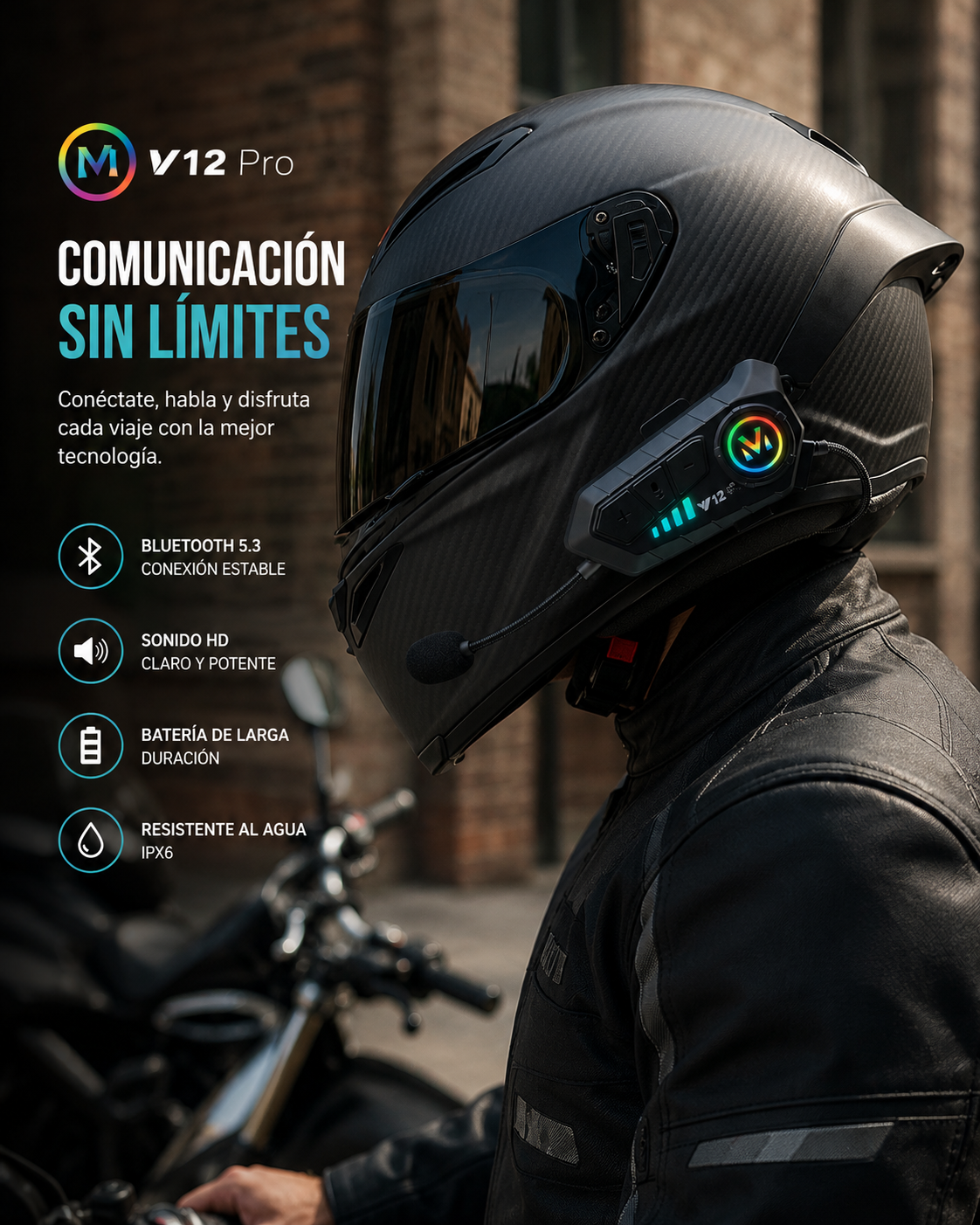 Intercomunicador Y12 PRO